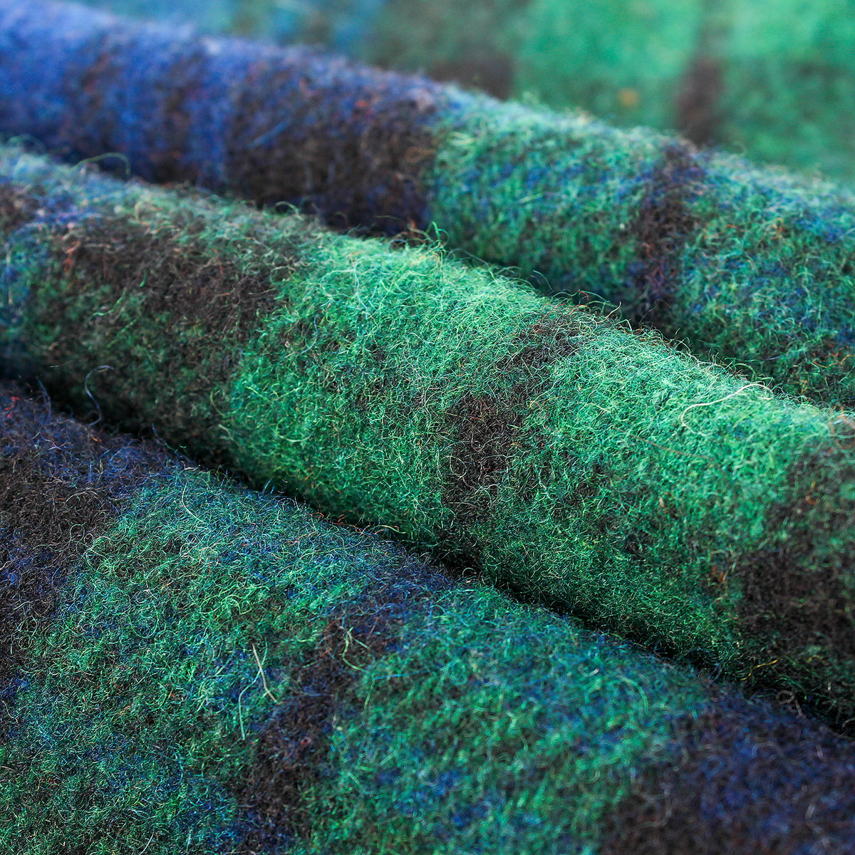 Wool Blend Tartan Knee Blanket Black Watch The Scotland Shop