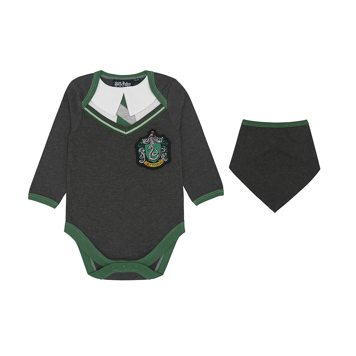 Harry Potter Dressup Babygrow Slytherin The Scotland Shop