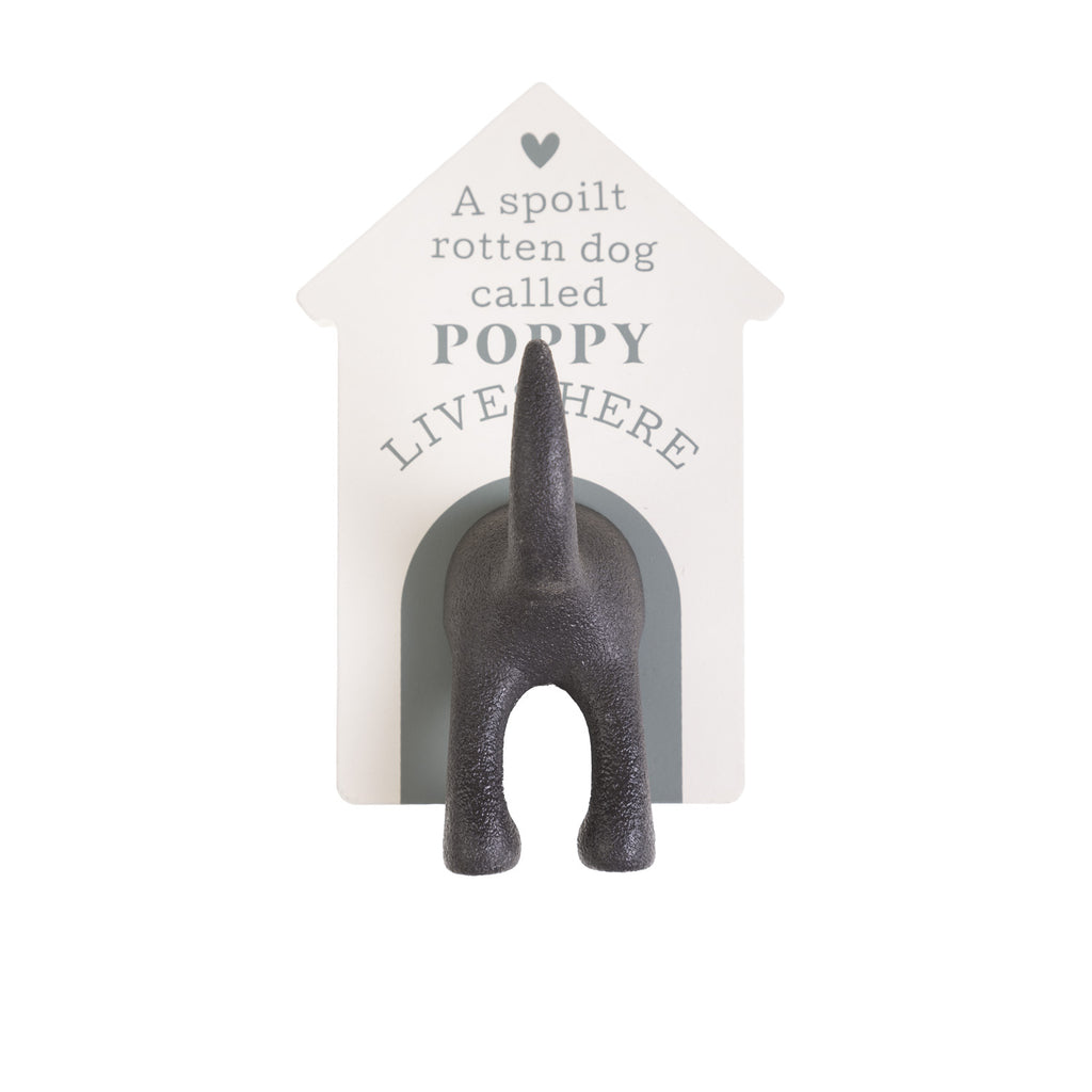 Dog Lead Hooks Poppy