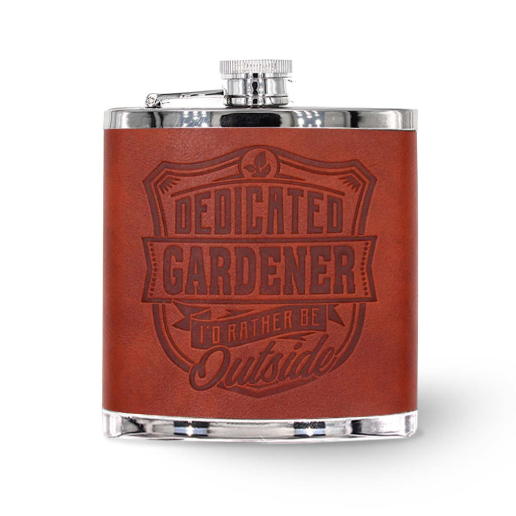 Top Bloke Hip Flask Gardener