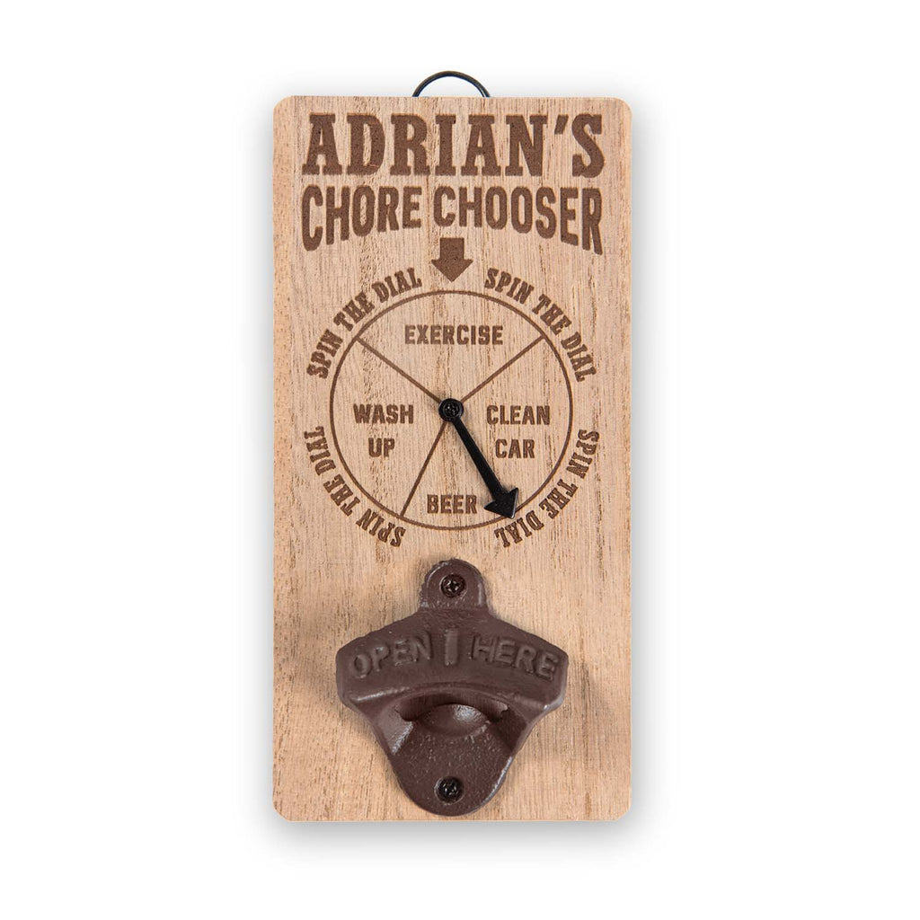 Chore Chooser Bottle Opener Adrian
