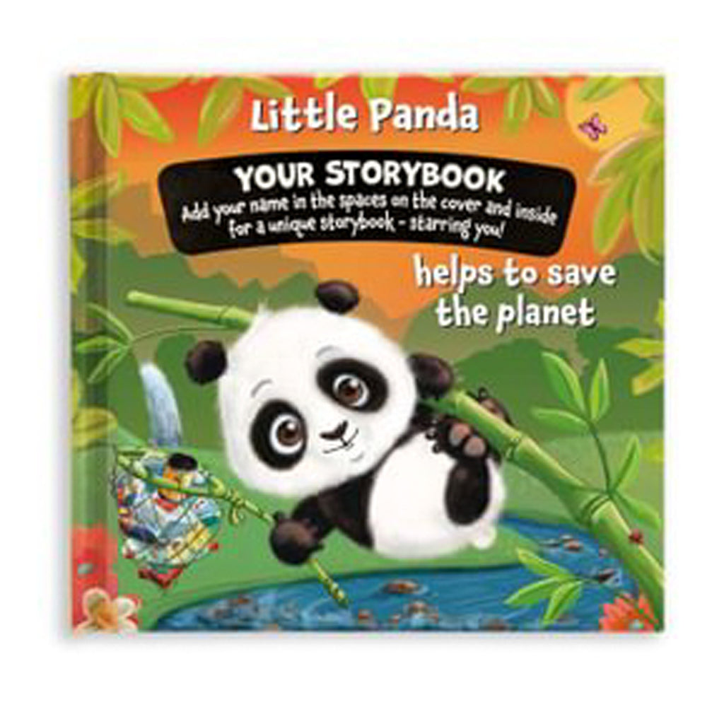 Little Panda Storybook Blank Helps To Save The Planet - Female