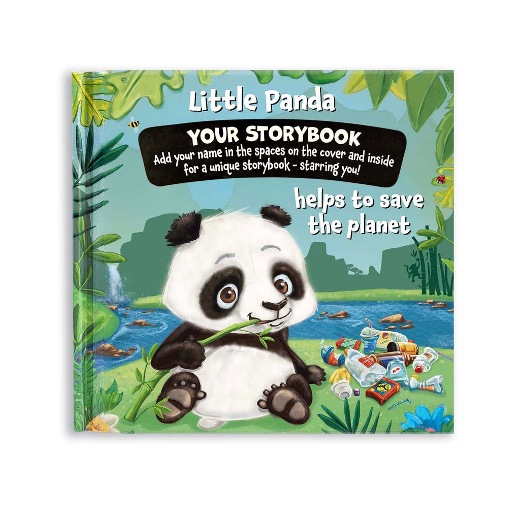 Little Panda Storybook Blank Helps To Save The Planet - Male