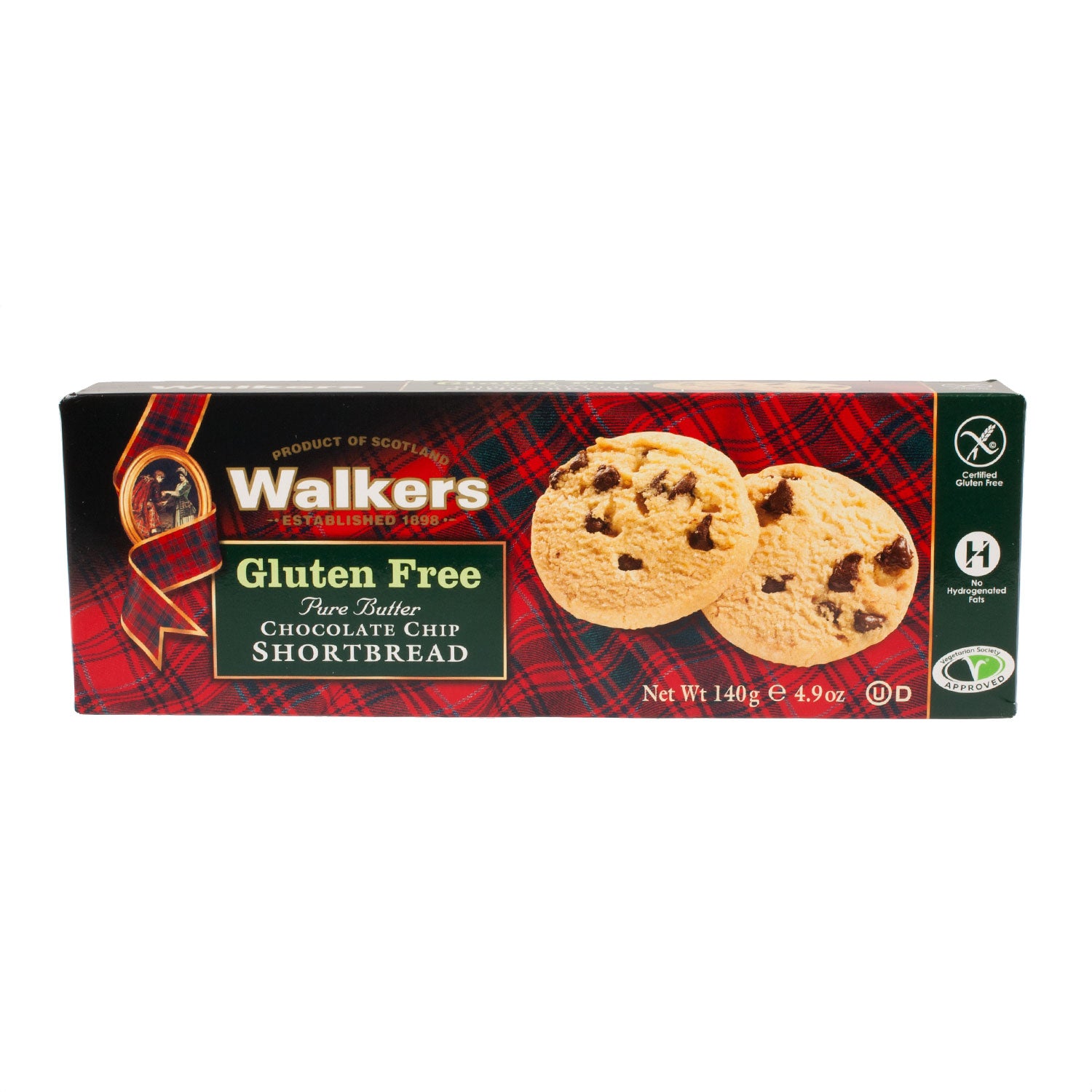 Walkers Chocolate Chip Shortbread Gluten Free The Scotland Shop