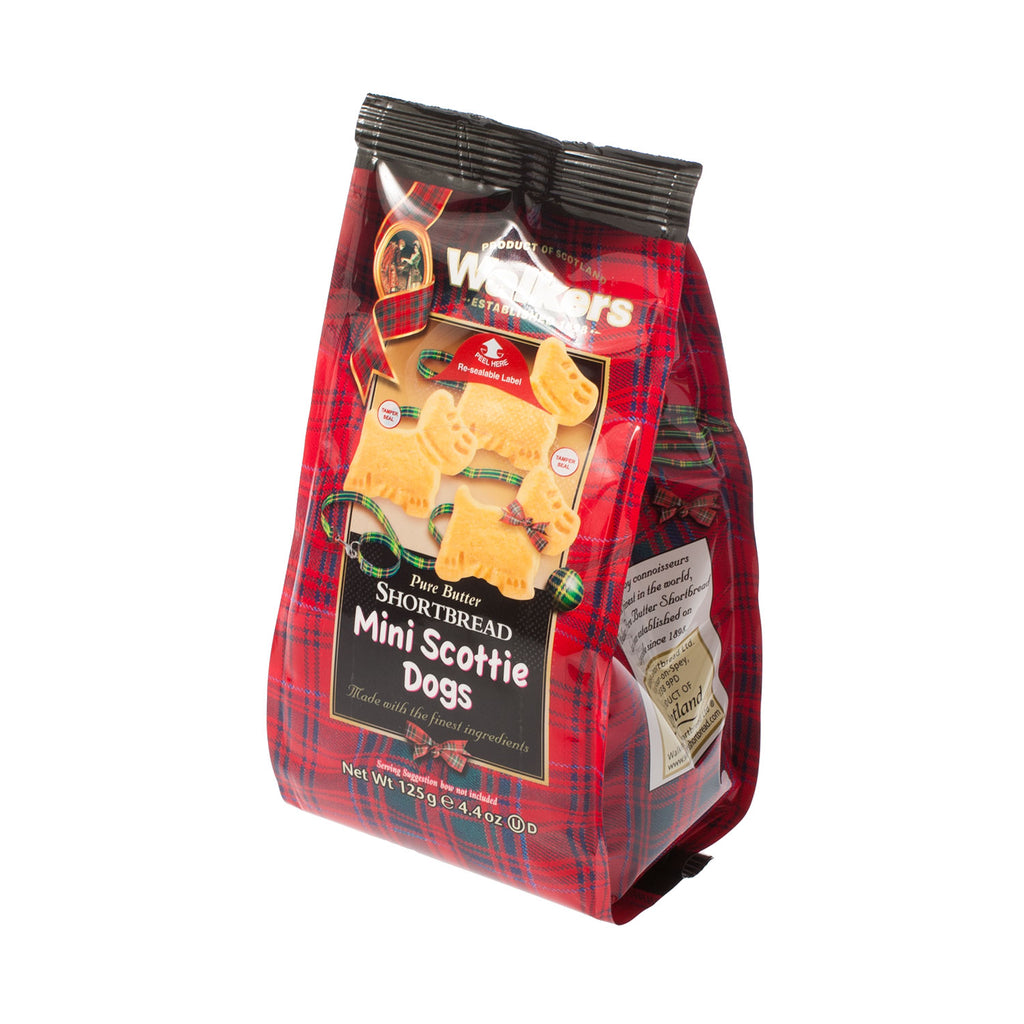 Shortbread Mini Scottie Dogs 125G