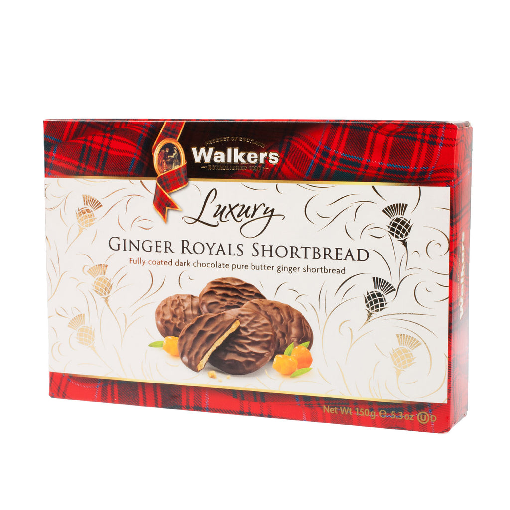 Walkers Luxury Shortbread - Ginger -  150G
