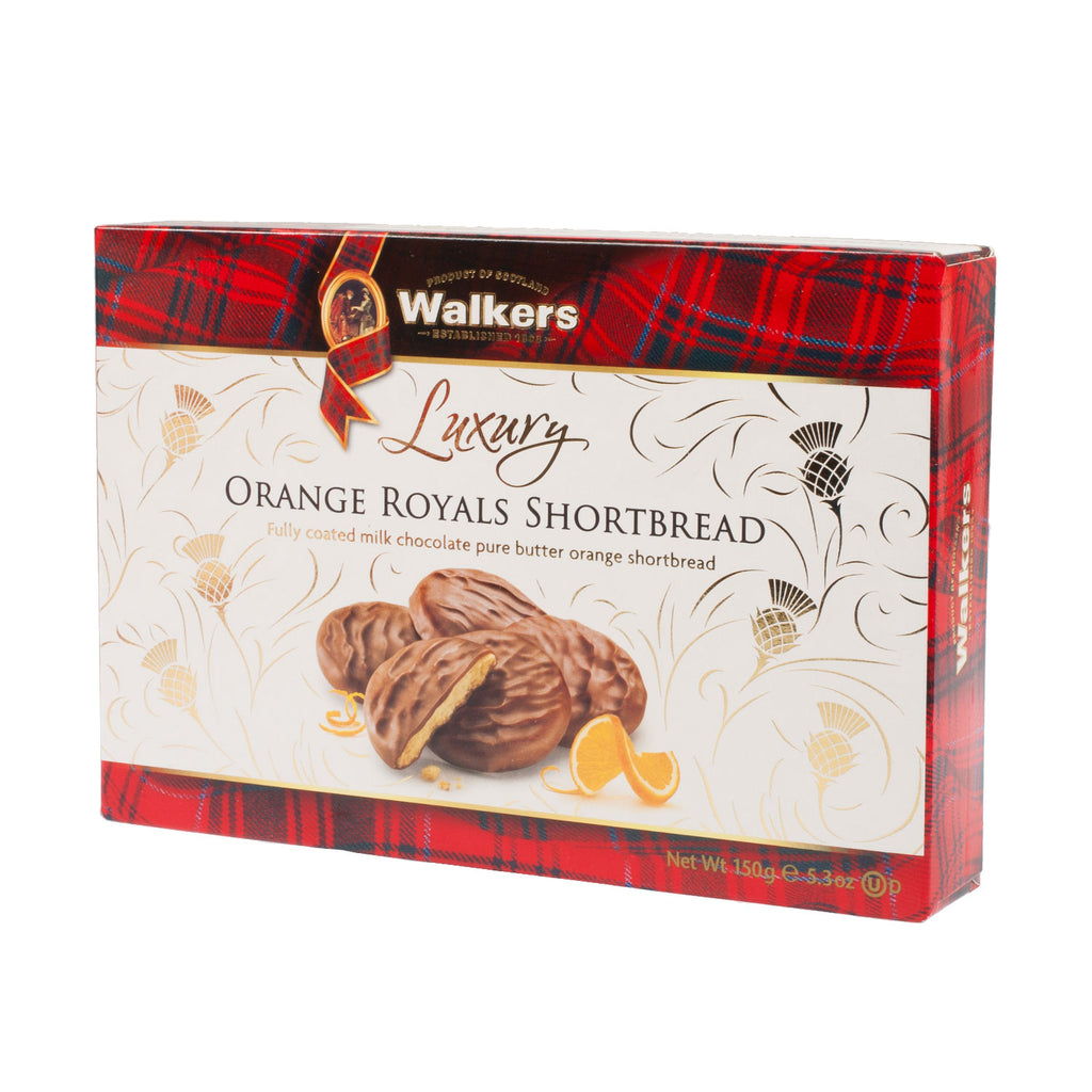 Walkers Luxury Shortbread - Orange -  150G