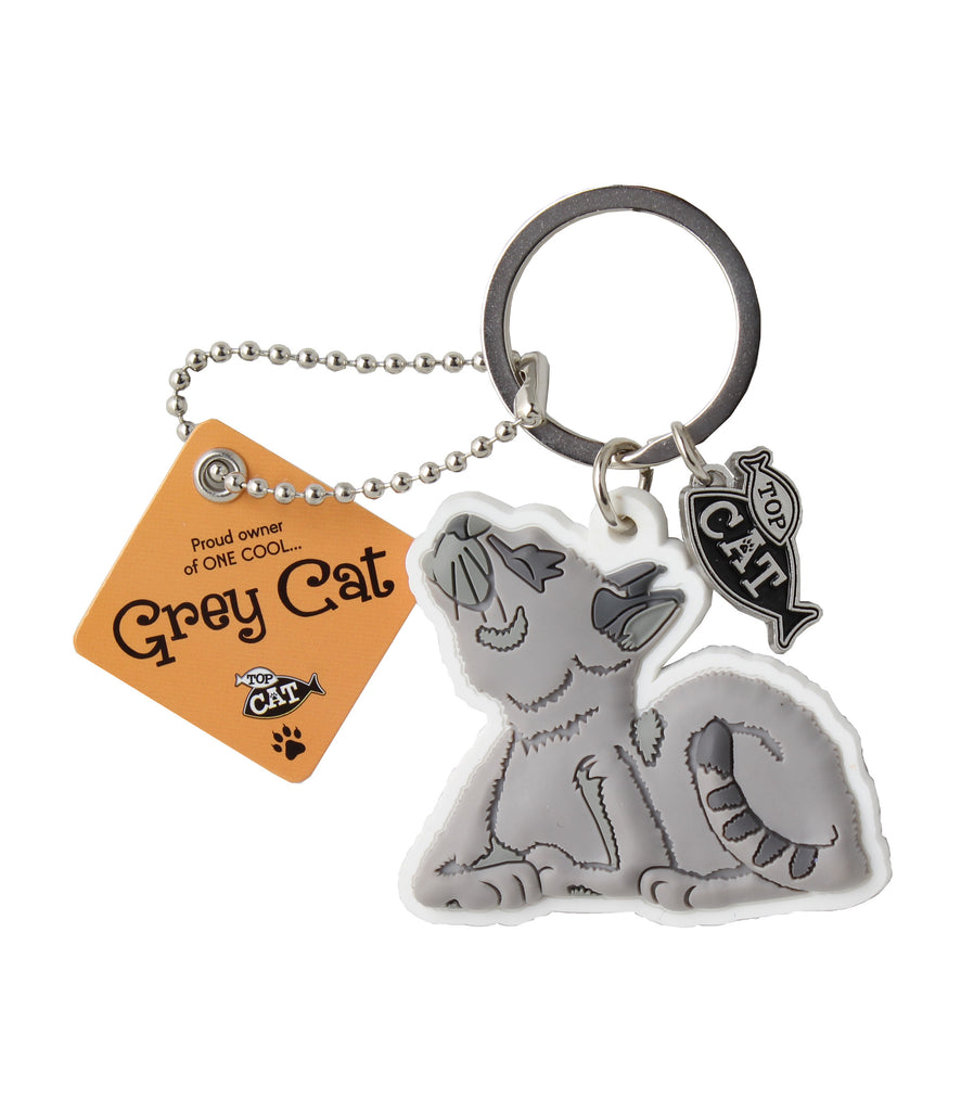 Top Dog/Cat Magnet Grey Cat (Kneading)