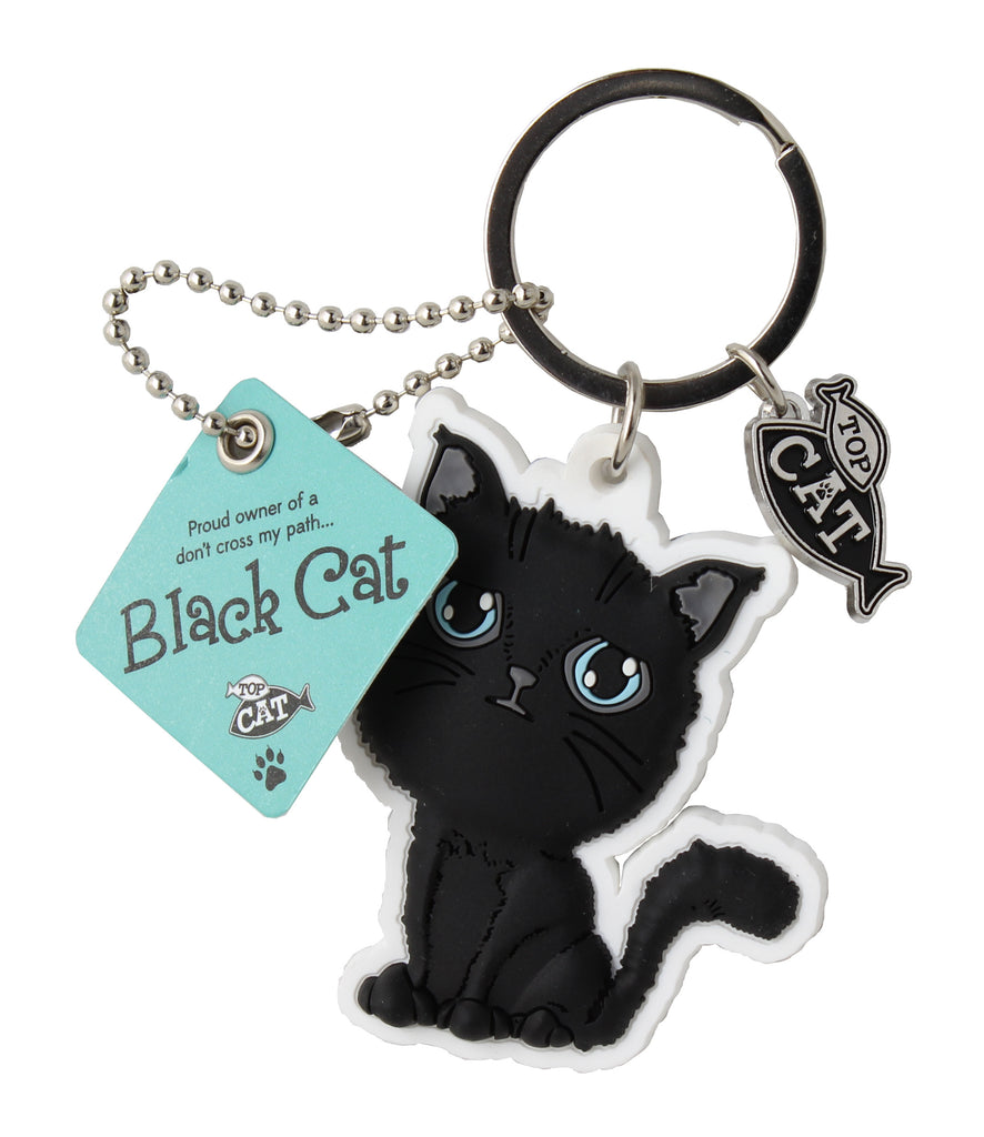 Top Dog/Cat Magnet Black Cat (Cross)