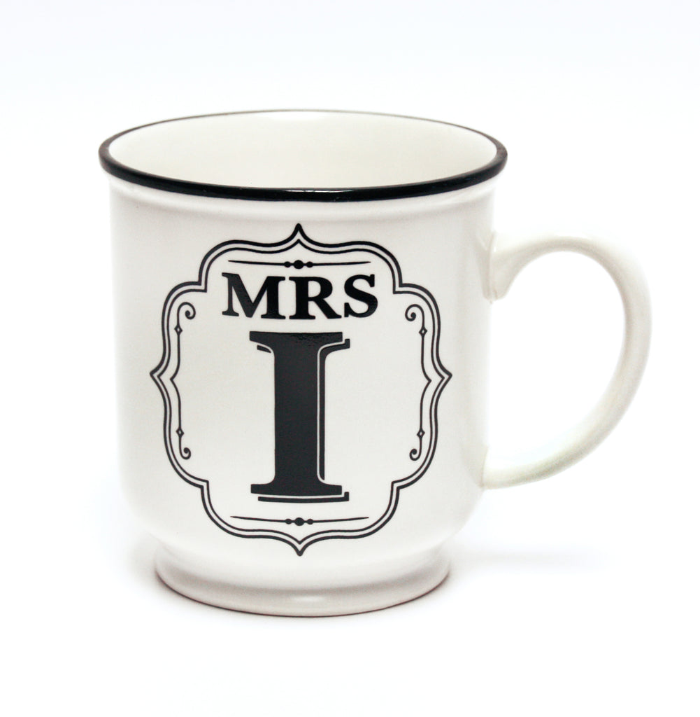 Alphabet Mug Mrs Mrs I