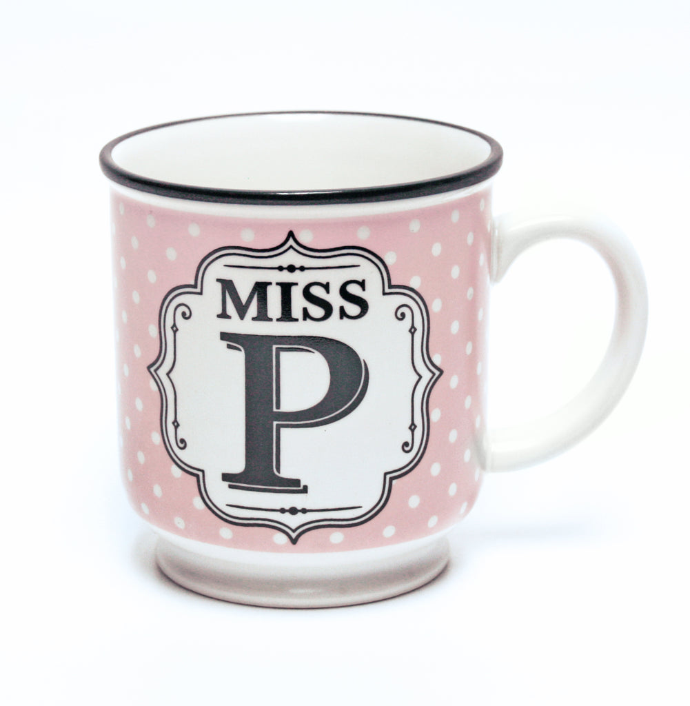 Alphabet Mug Miss Miss P