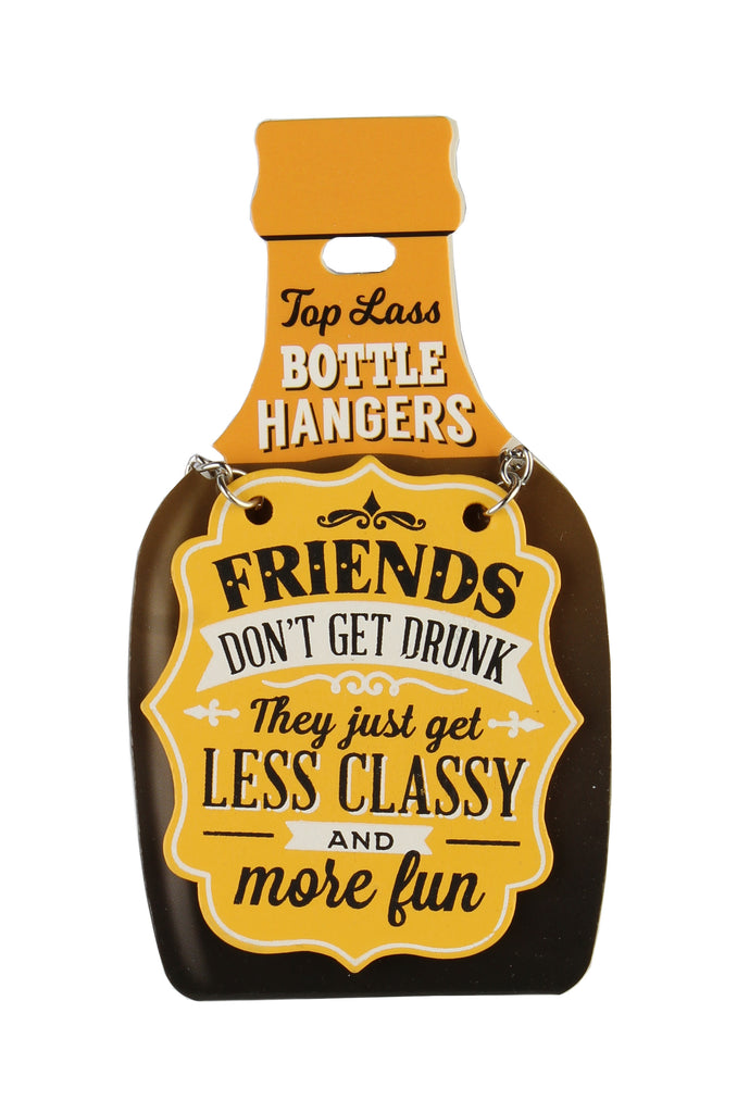 Top Lass Bottle Hangers Friends