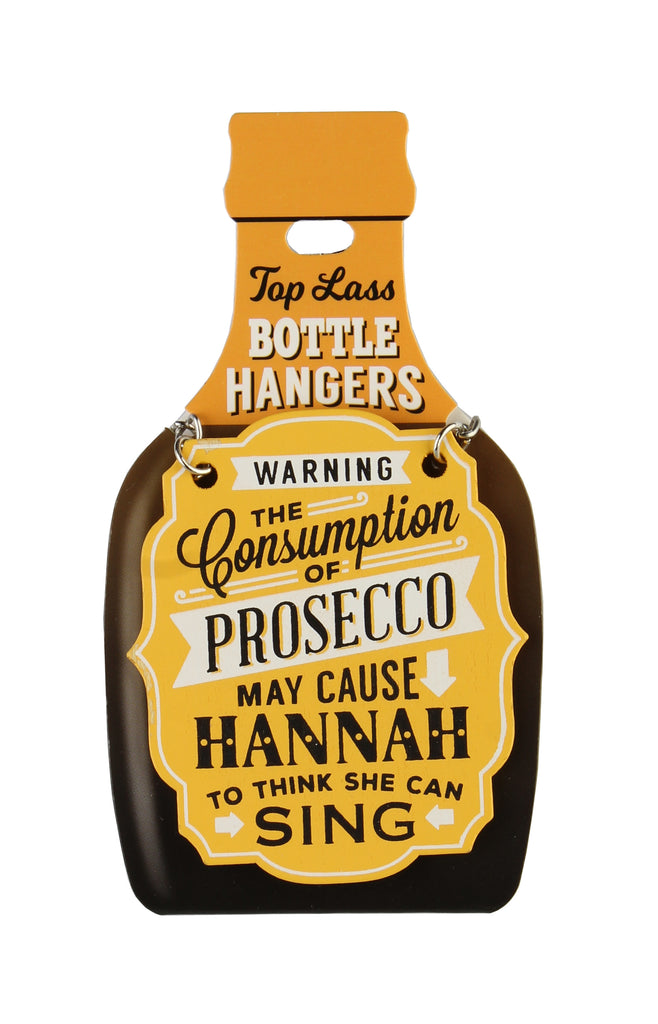 Top Lass Bottle Hangers Hannah