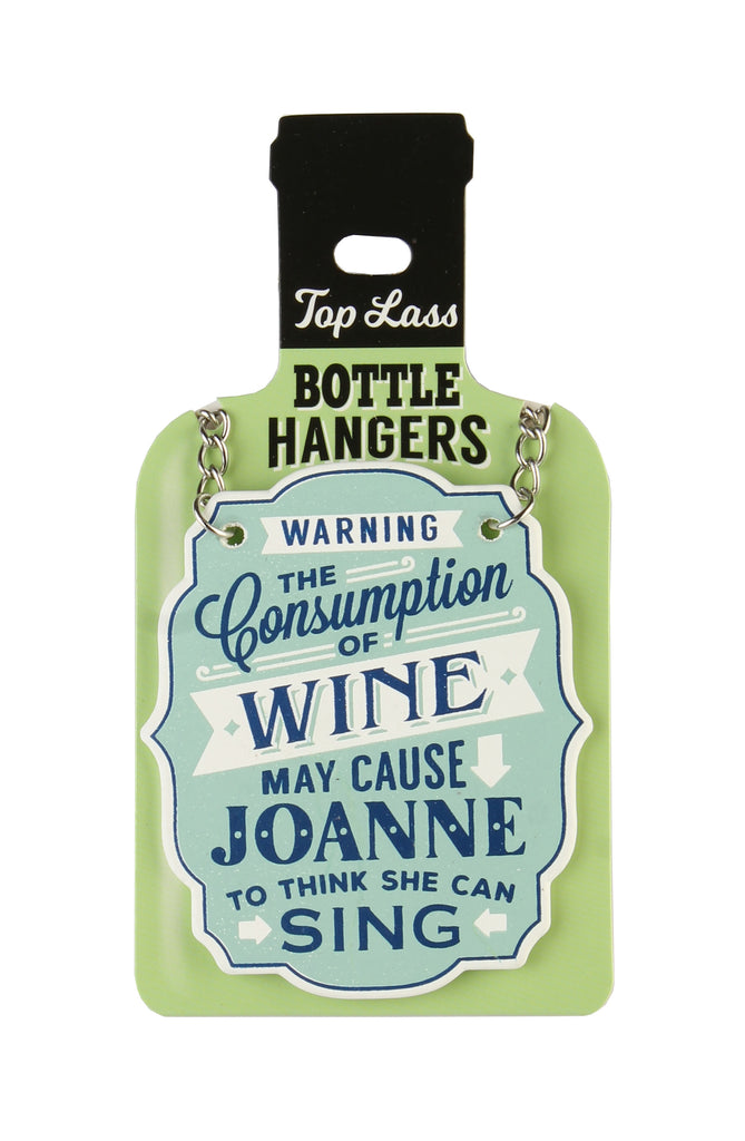 Top Lass Bottle Hangers Joanne