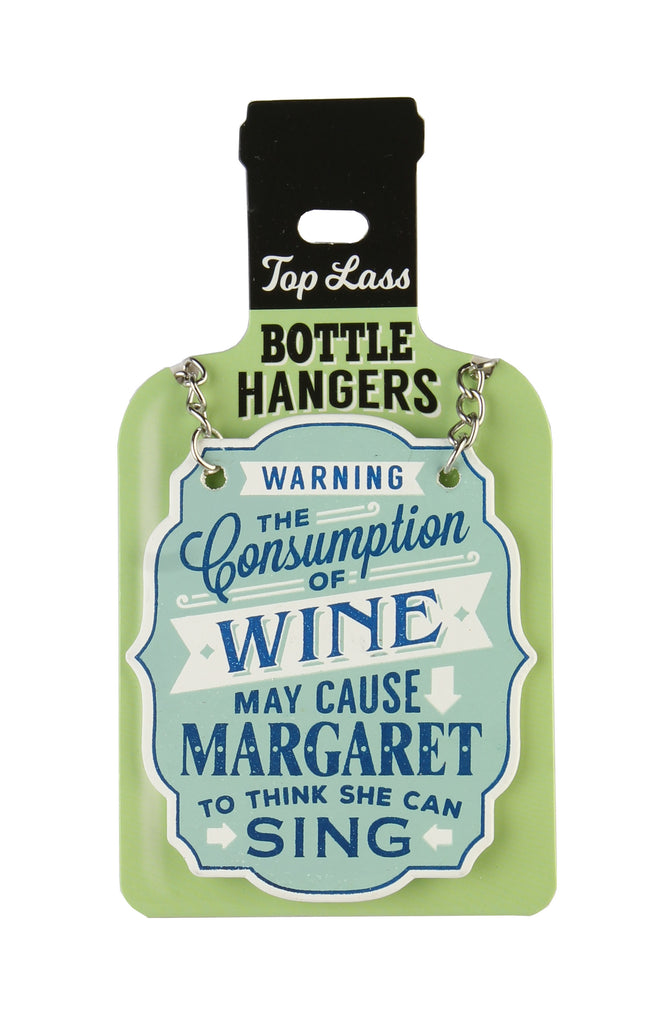 Top Lass Bottle Hangers Margaret