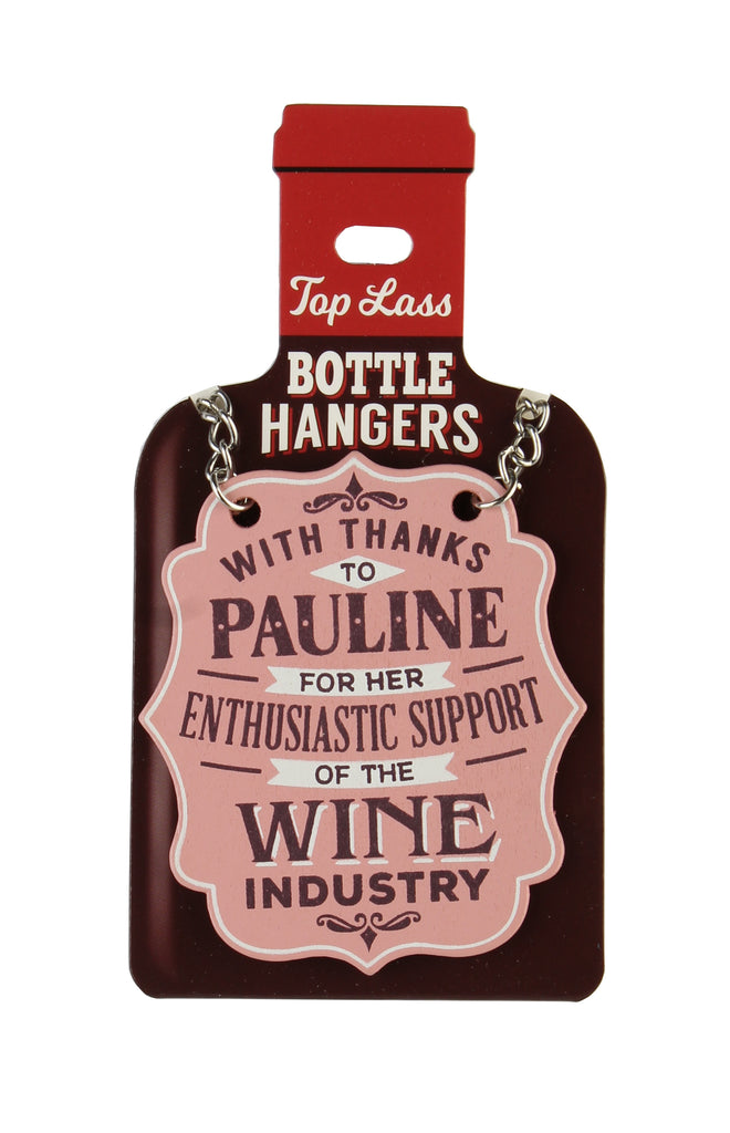 Top Lass Bottle Hangers Pauline