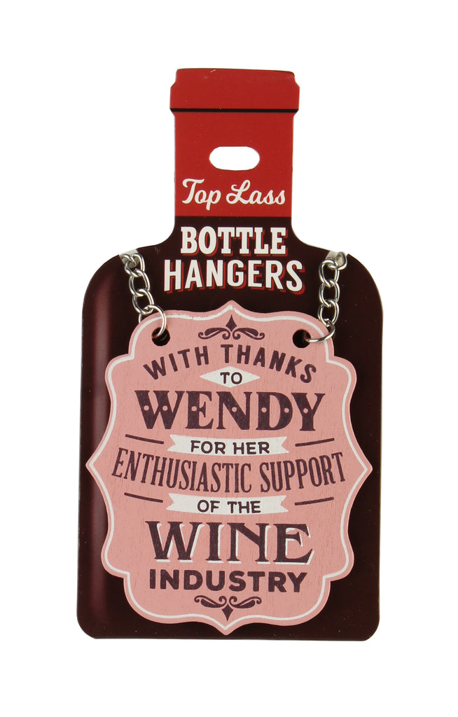 Top Lass Bottle Hangers Wendy