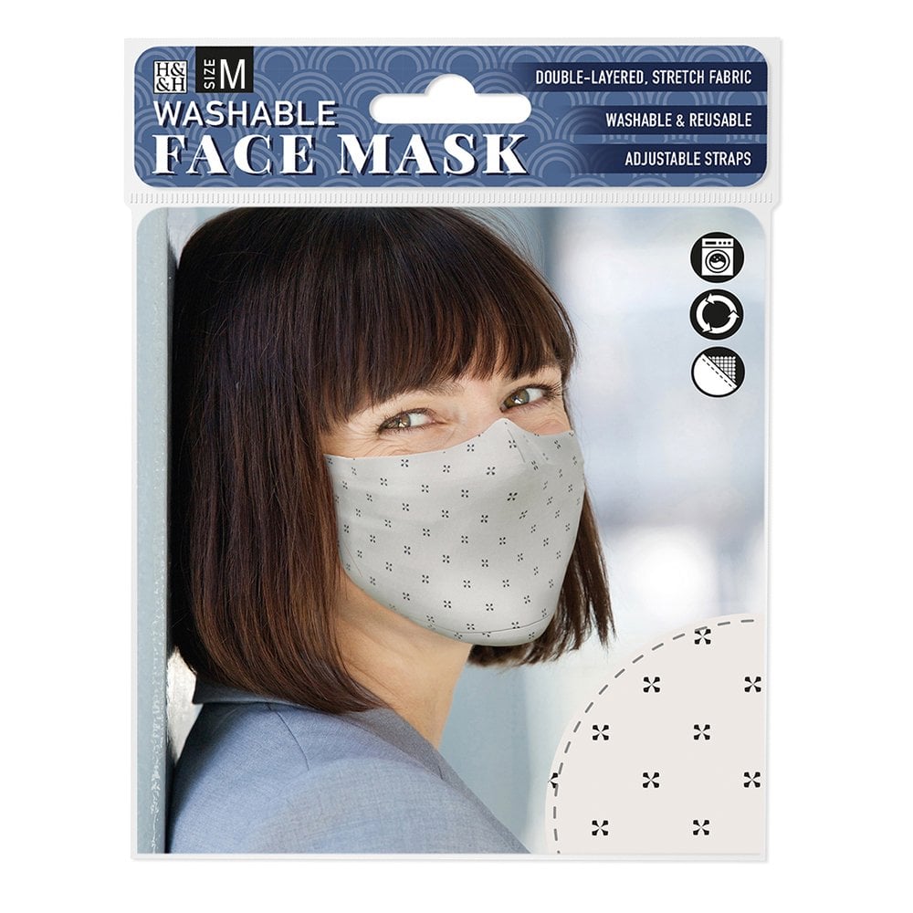 Face Masks Black Cross On Cream