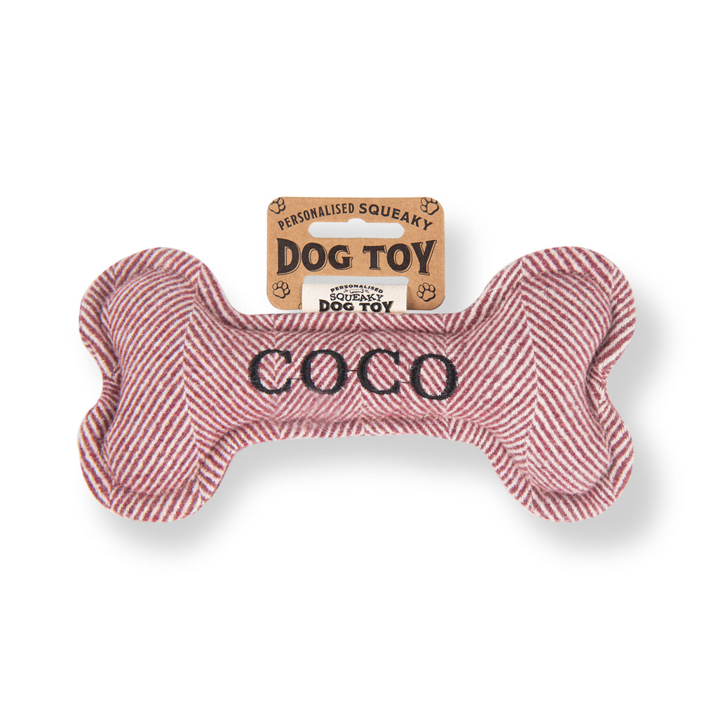 Squeaky Bone Dog Toy Cooper