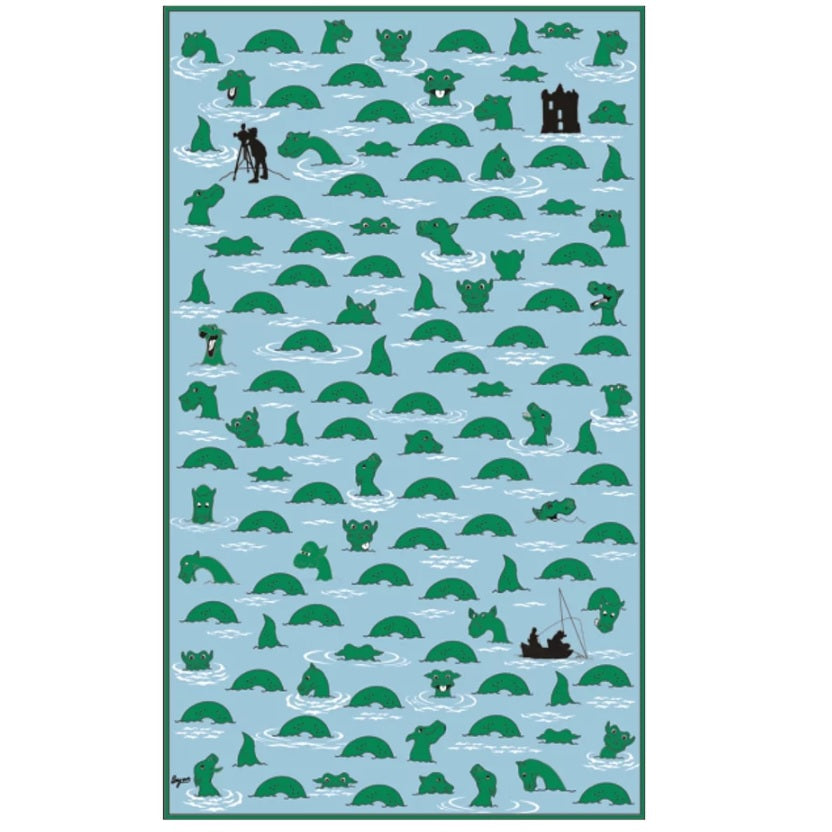 Nessie Hunt Tea Towel