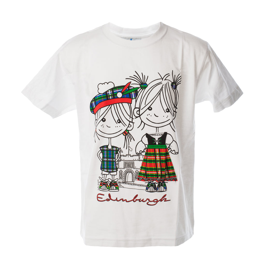 Appli. Traditional Dress Kids T-Shirt
