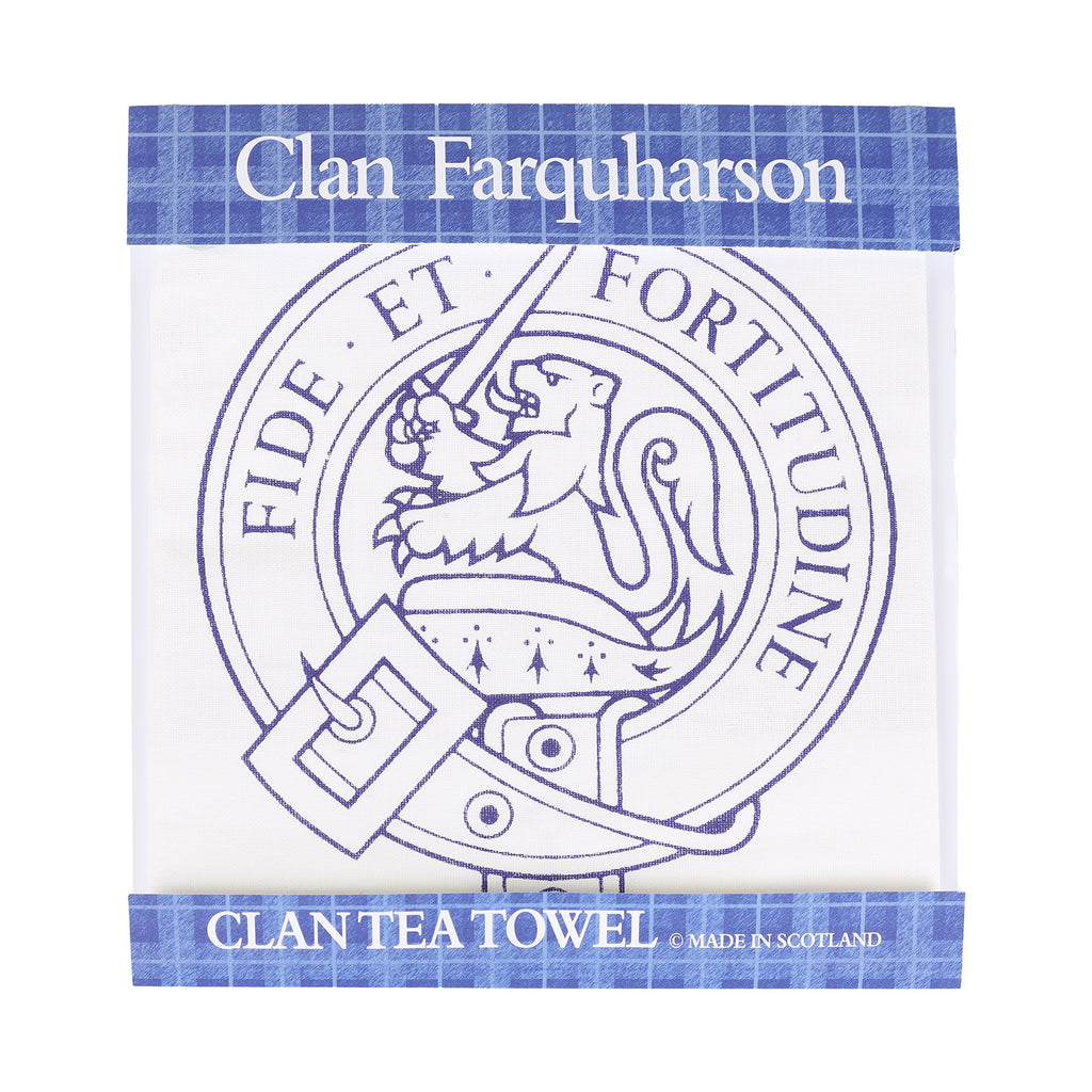 Clan Tea Towel Farquharson