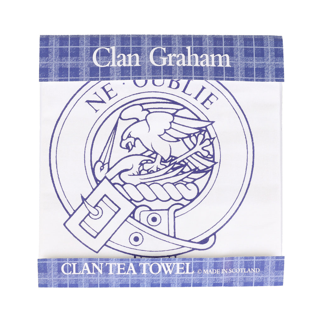Clan Tea Towel Graham