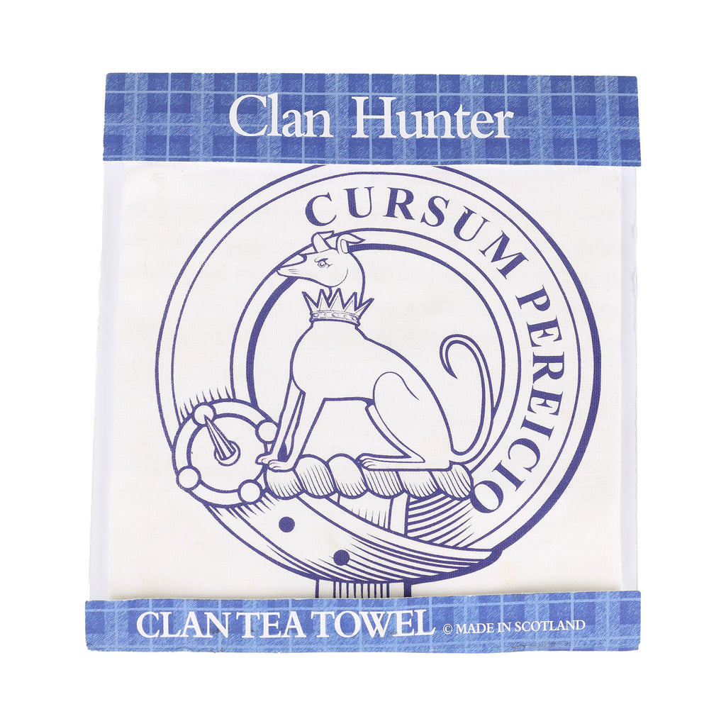 Clan Tea Towel Hunter