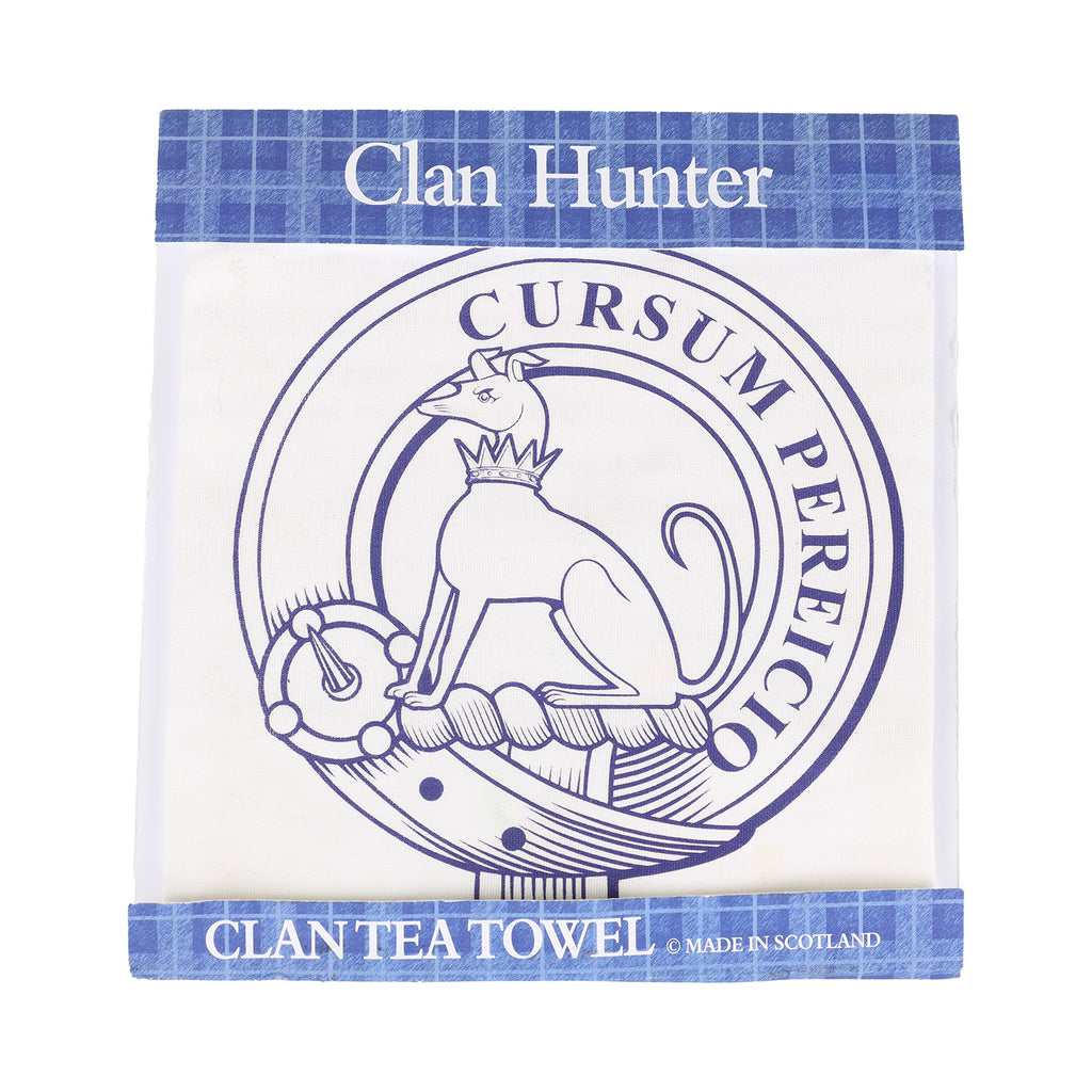 Clan Tea Towel Hunter