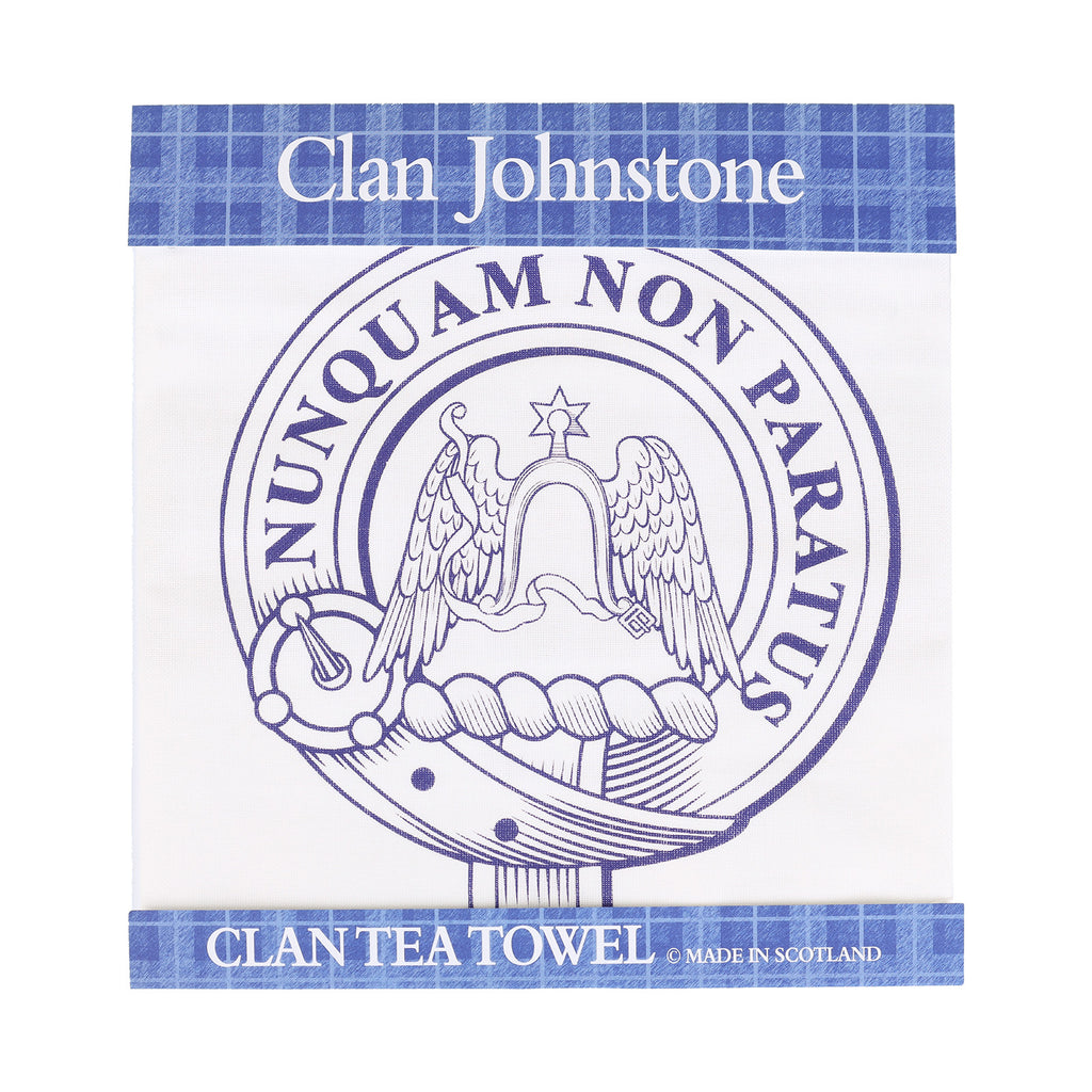 Clan Tea Towel Johnstone