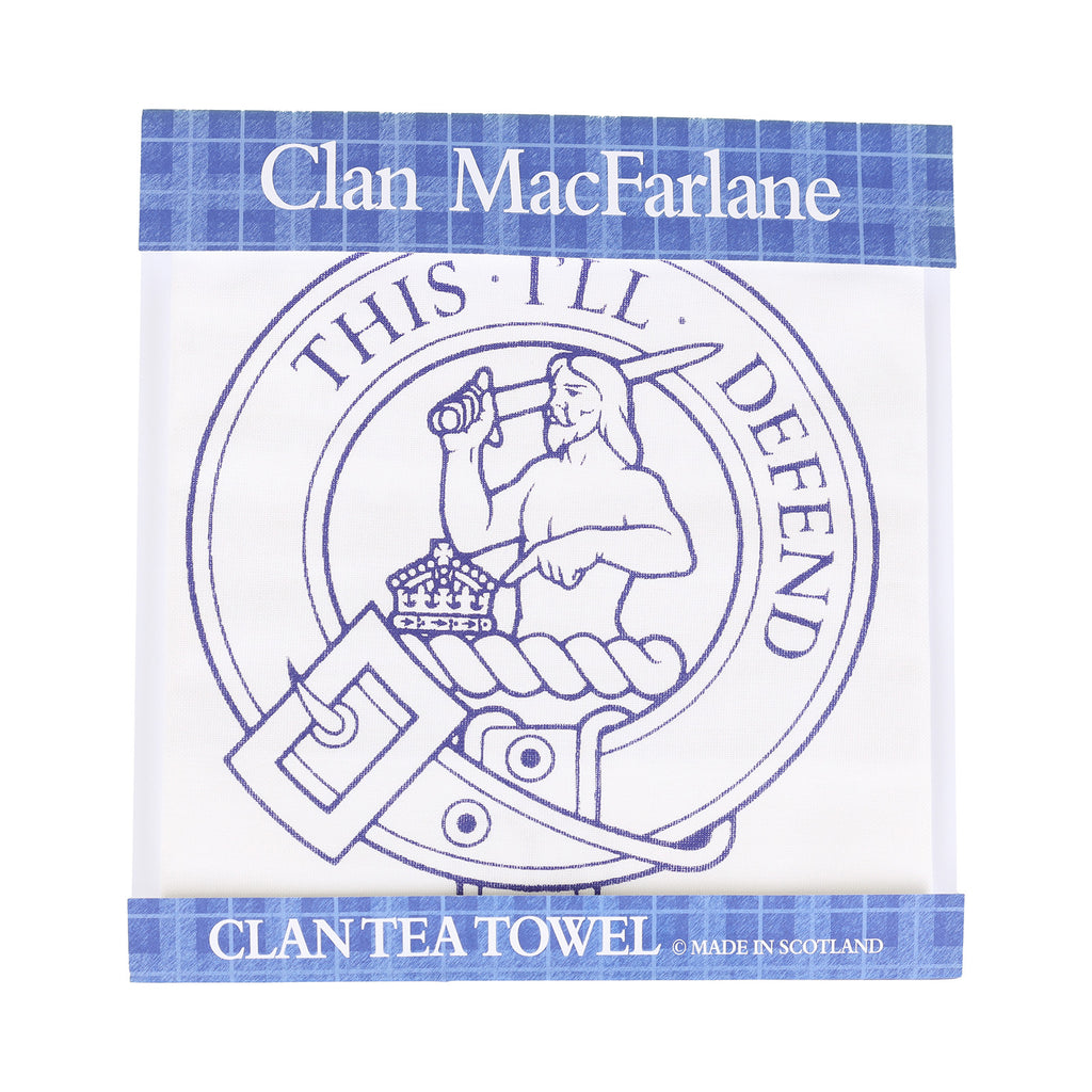 Clan Tea Towel Macfarlane