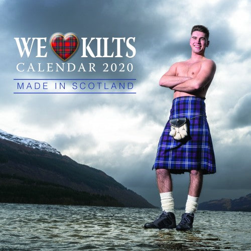 We Love Kilts Calendar 2020