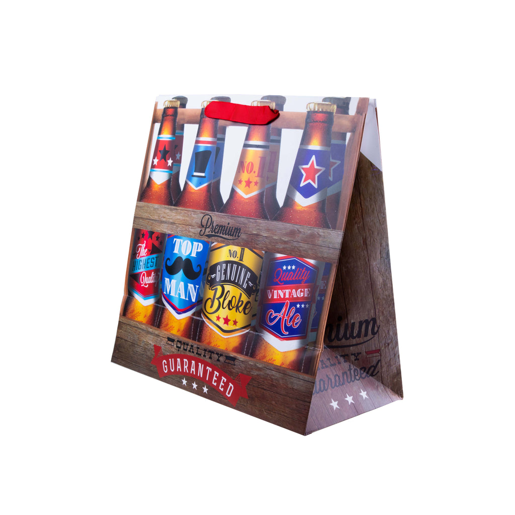 Beer Bottles Gift Bag