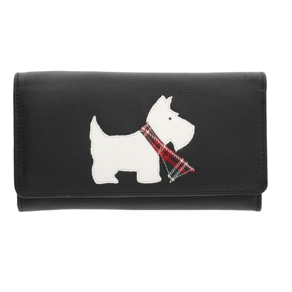 Best Friends Scotty Dog Flap Over Black