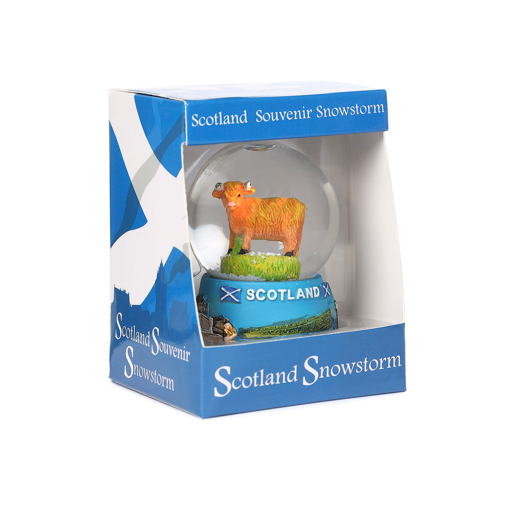 Scotland - Highland Cow 45Mm Waterglobe