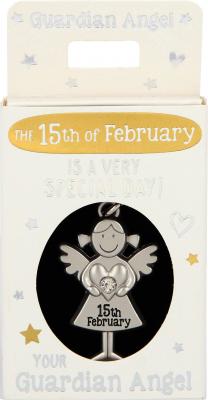 Guardian Angel Pendant 15. February