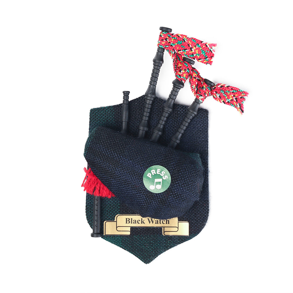 Clan Musical Bagpipe Magnet Black Watch