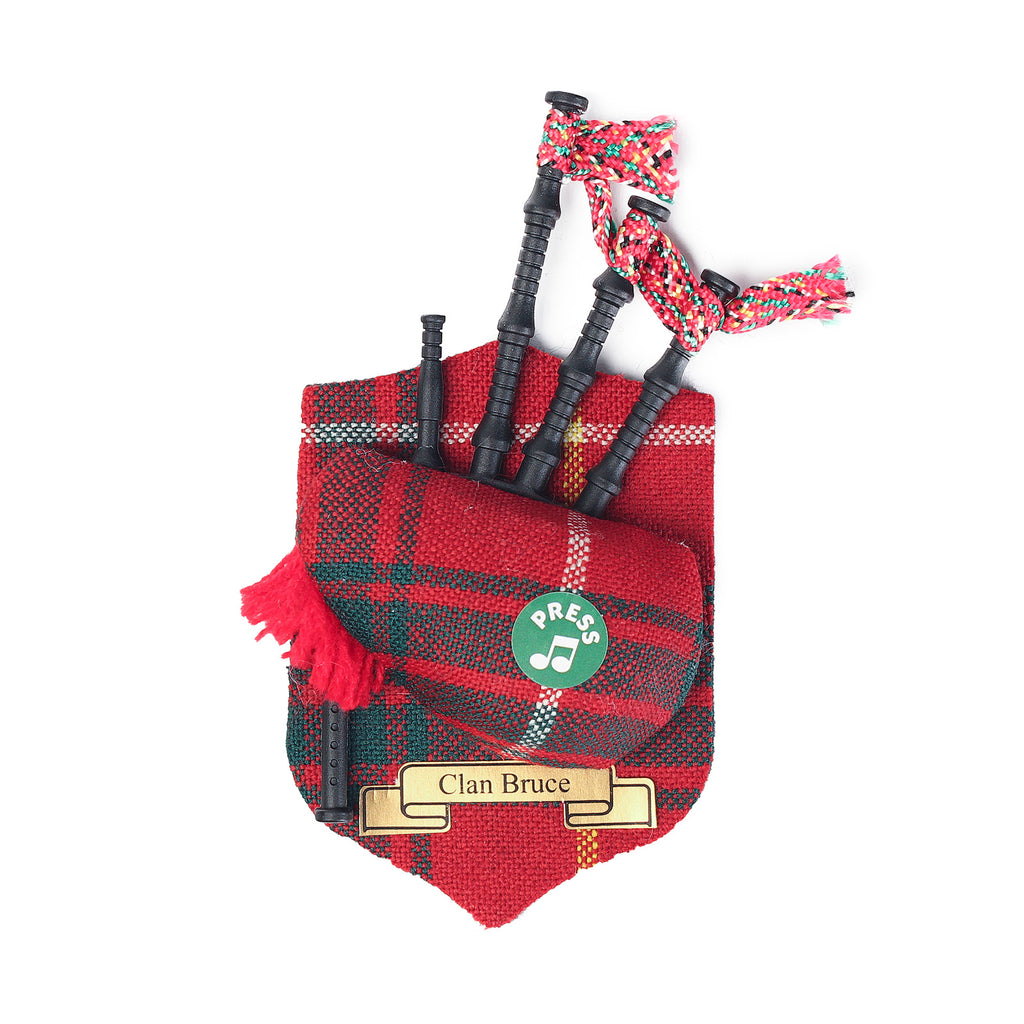 Clan Musical Bagpipe Magnet Bruce