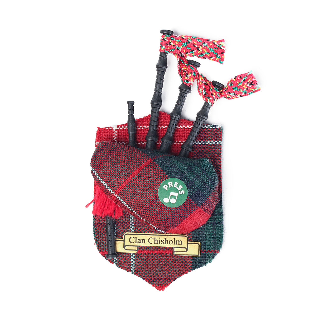 Clan Musical Bagpipe Magnet Chisholm
