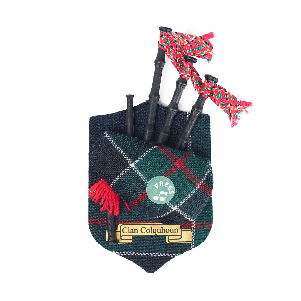 Clan Musical Bagpipe Magnet Colquhoun