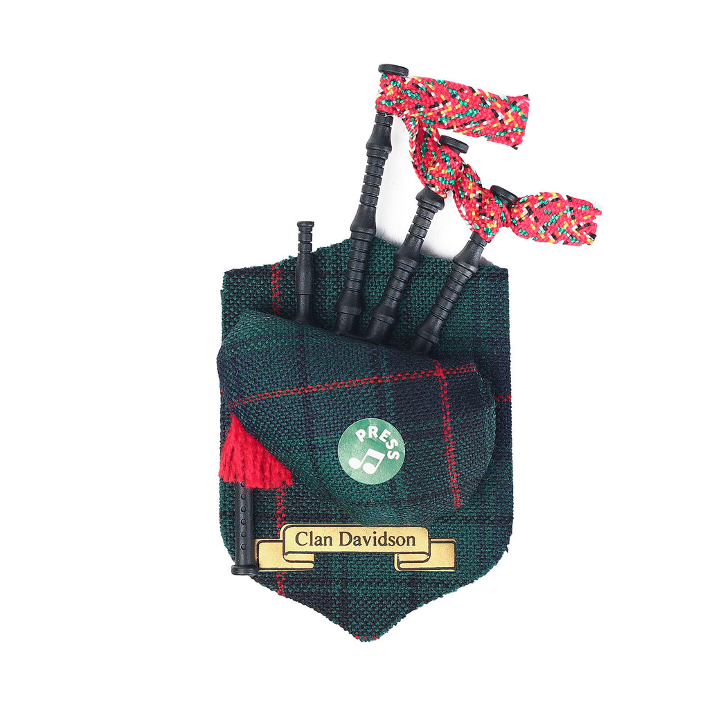 Clan Musical Bagpipe Magnet Davidson