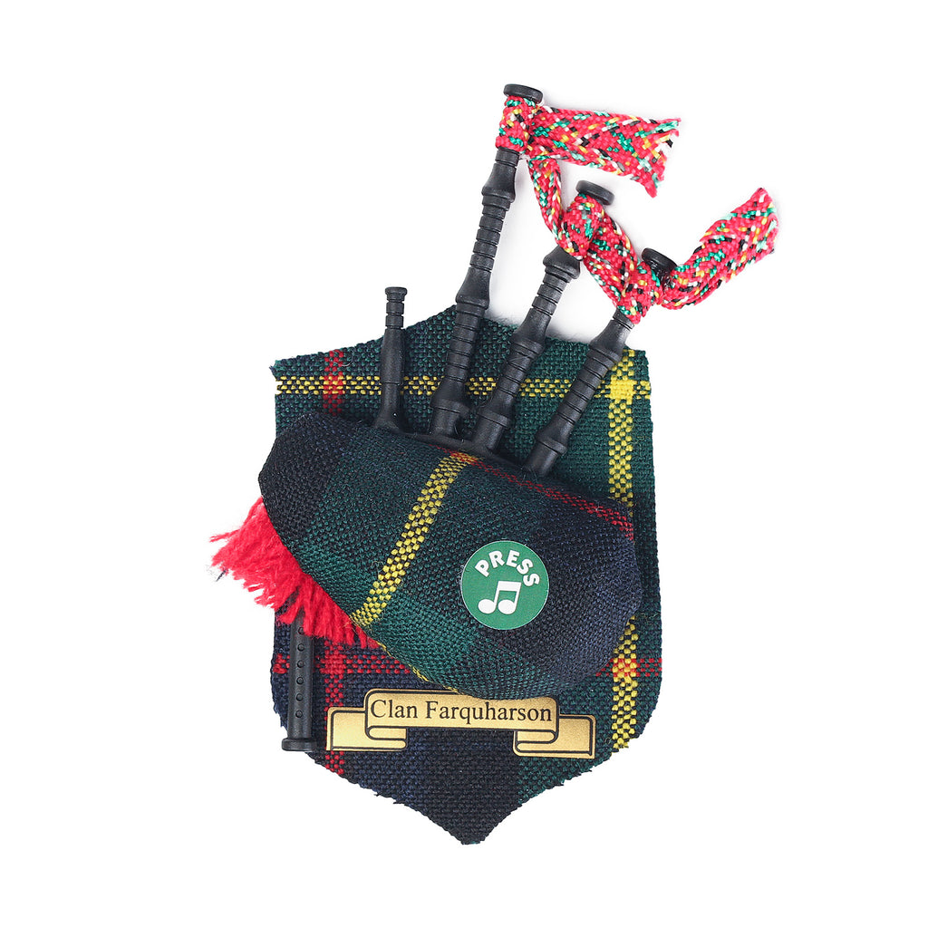 Clan Musical Bagpipe Magnet Farquharson