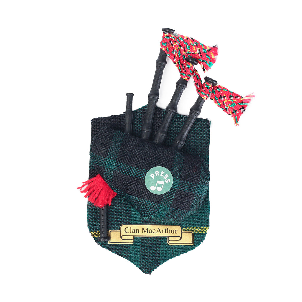Clan Musical Bagpipe Magnet Macarthur