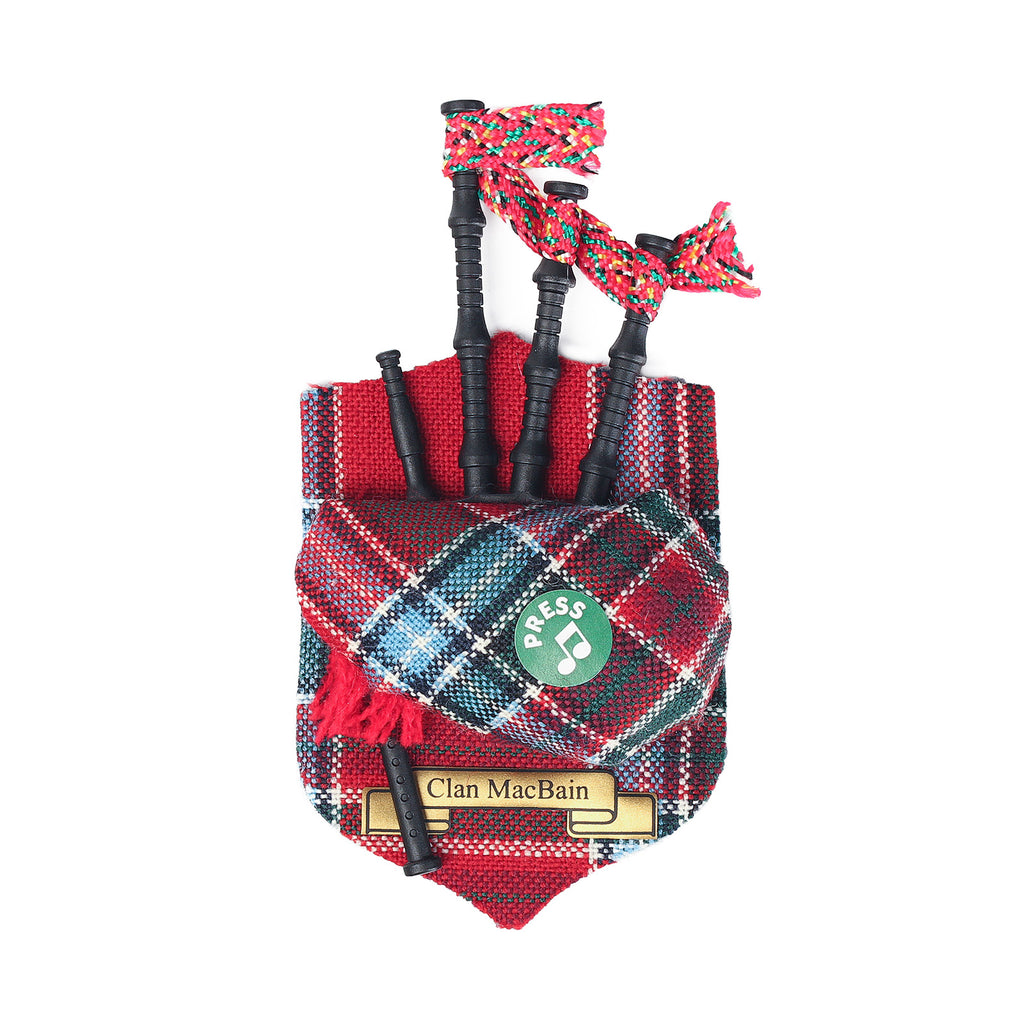 Clan Musical Bagpipe Magnet Macbain