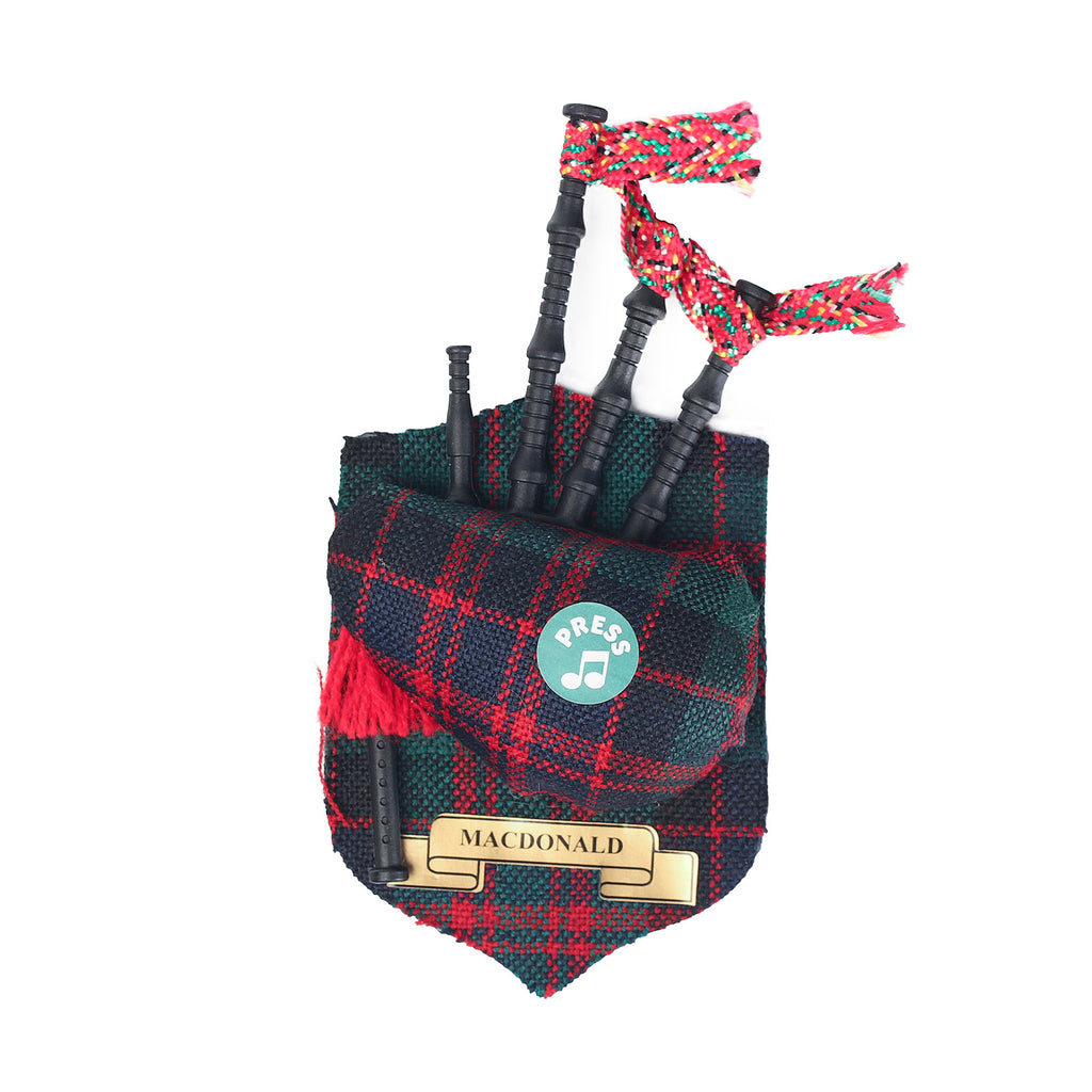 Clan Musical Bagpipe Magnet Macdonald