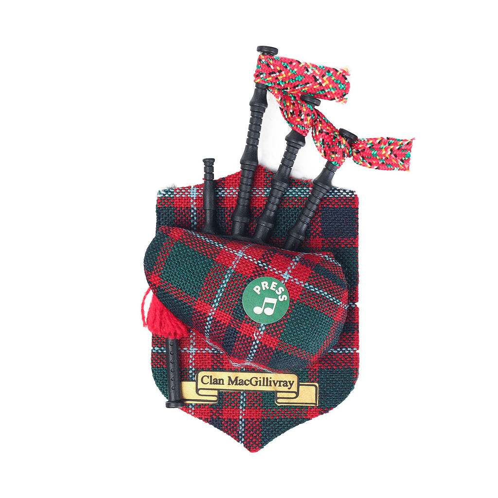 Clan Musical Bagpipe Magnet Macgillivray