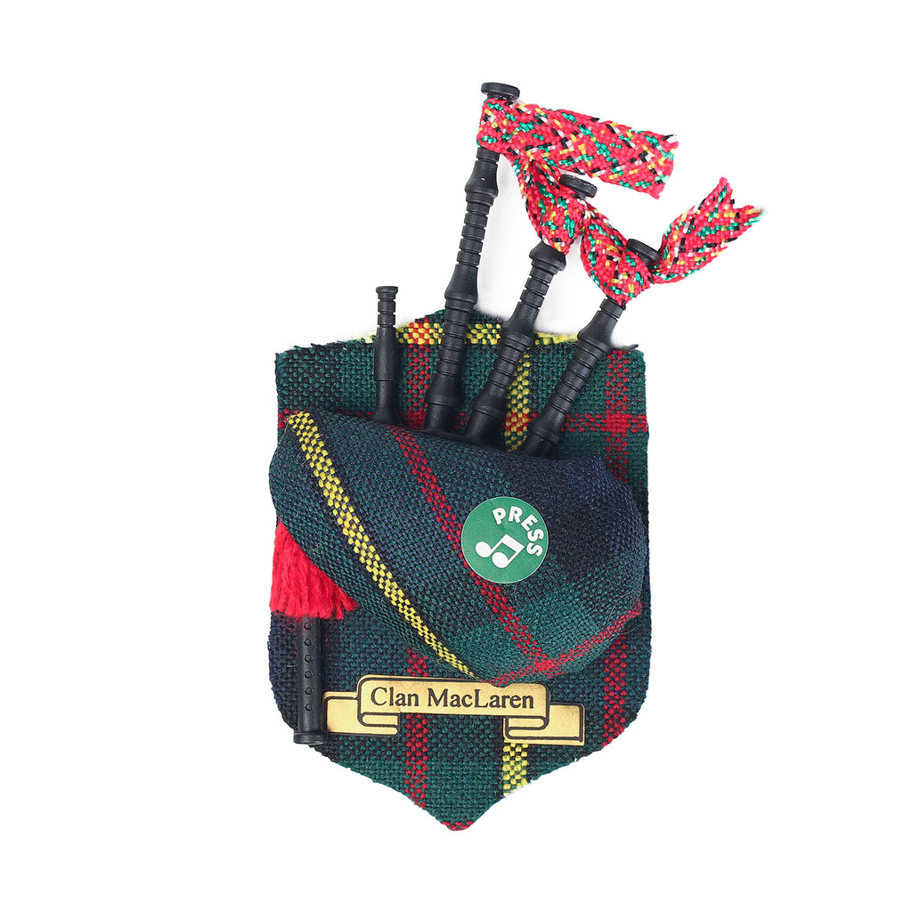 Clan Musical Bagpipe Magnet Maclaren
