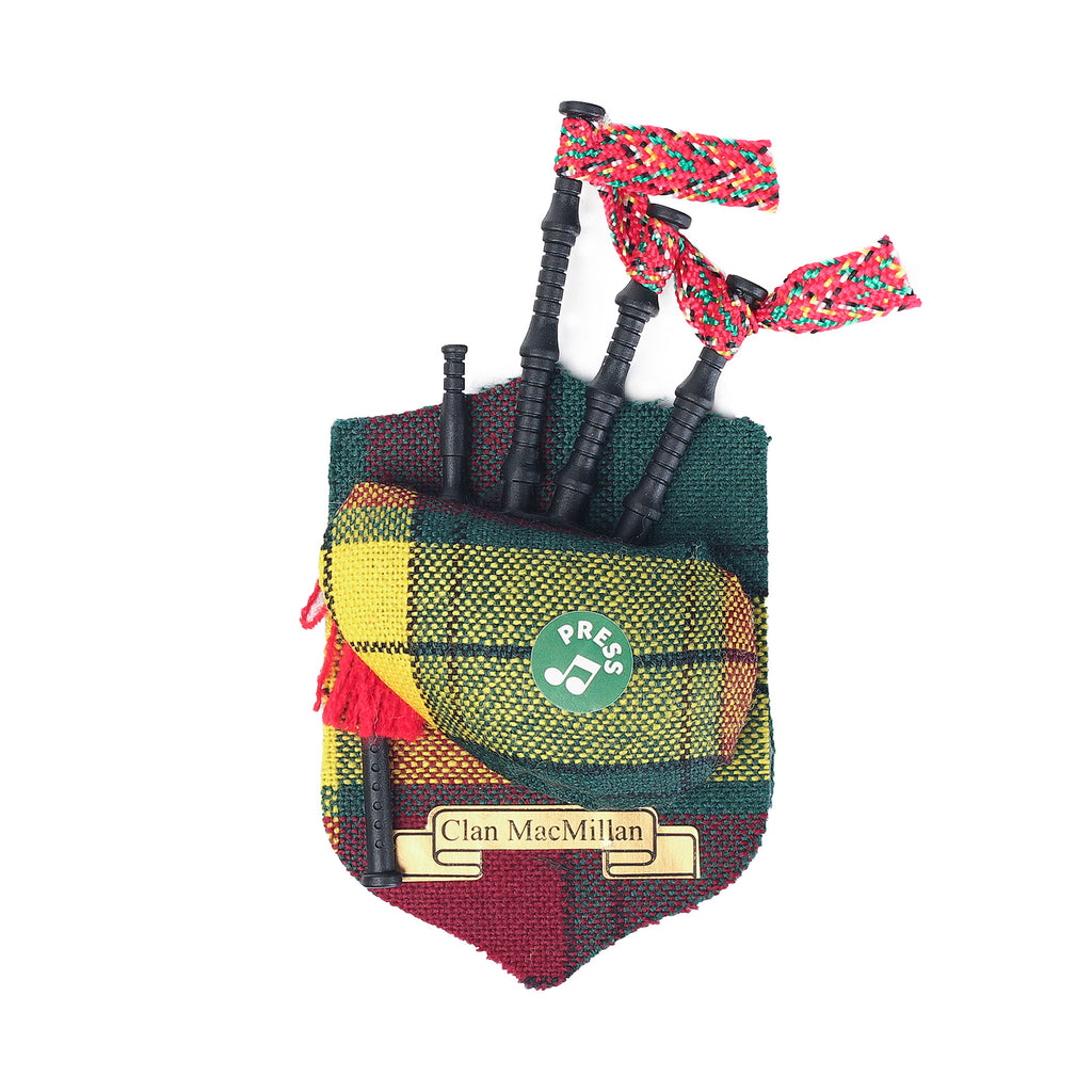 Clan Musical Bagpipe Magnet Macmillan