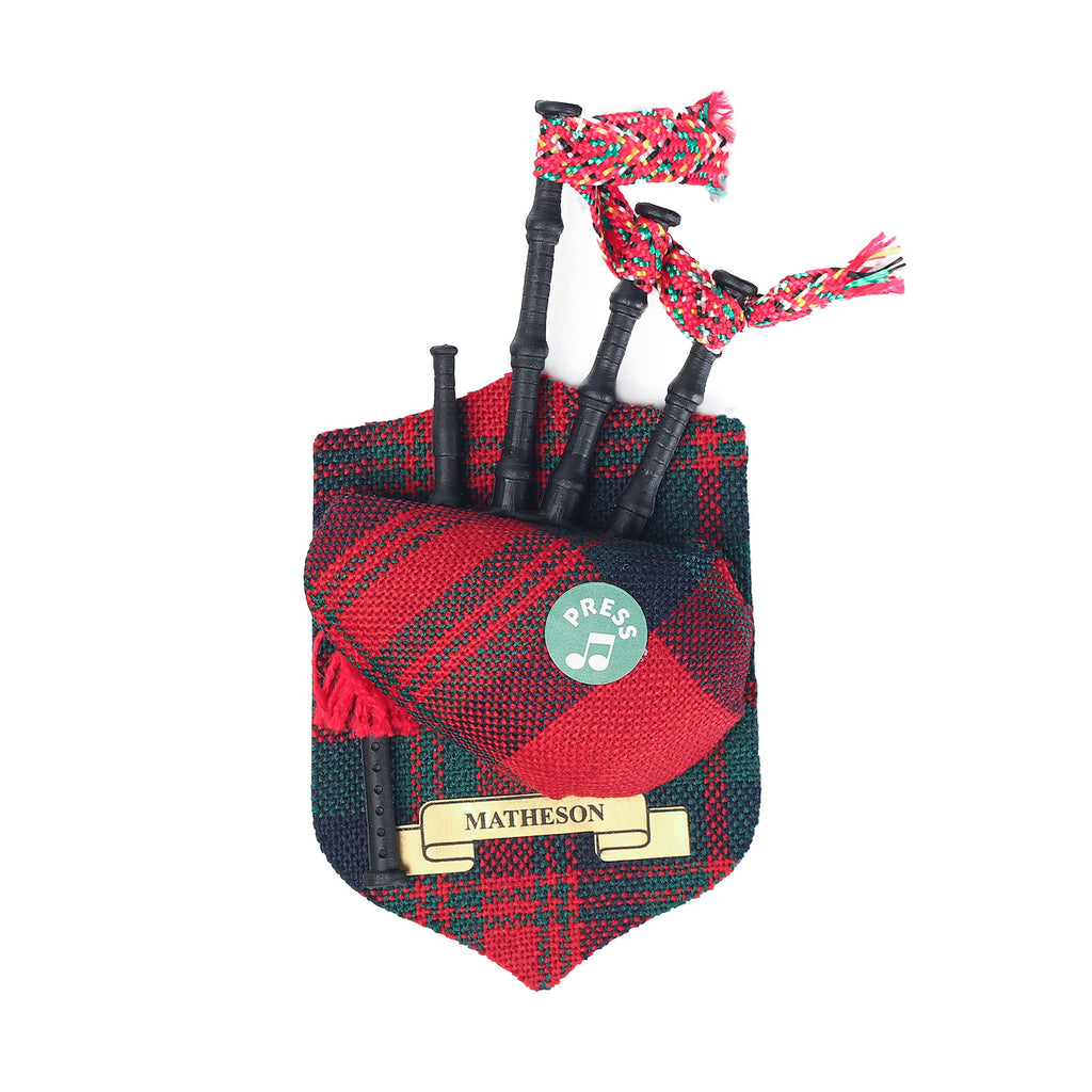 Clan Musical Bagpipe Magnet Matheson