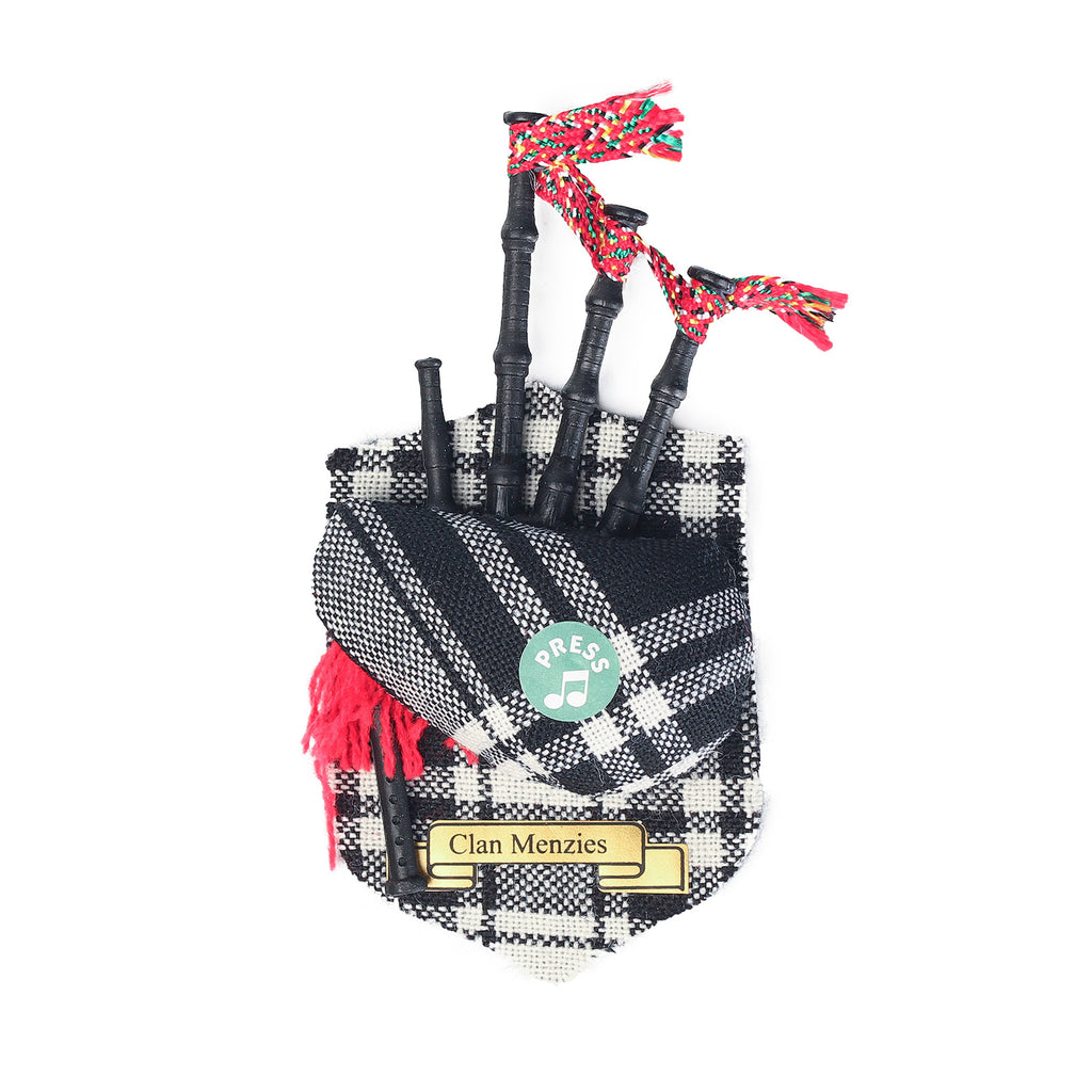 Clan Musical Bagpipe Magnet Menzies
